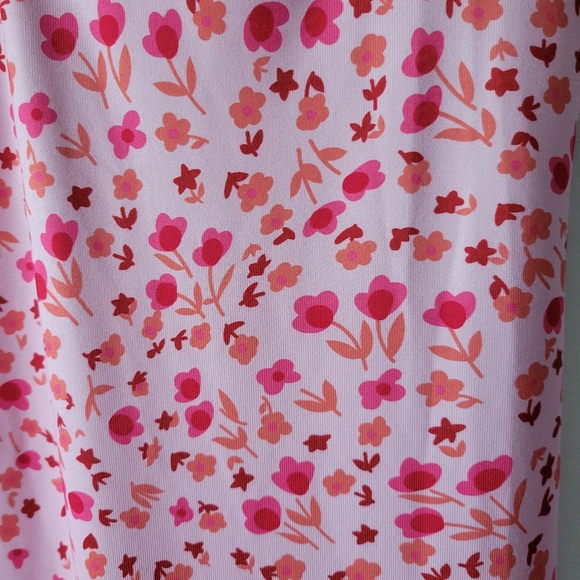 Pink floral maxi dress - Picture 3 of 4